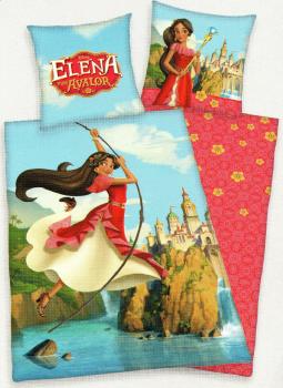 Disney Bettwäsche Elena von Avalor - 135x 200cm + 80x 80cm - Baumwolle - Renforcé